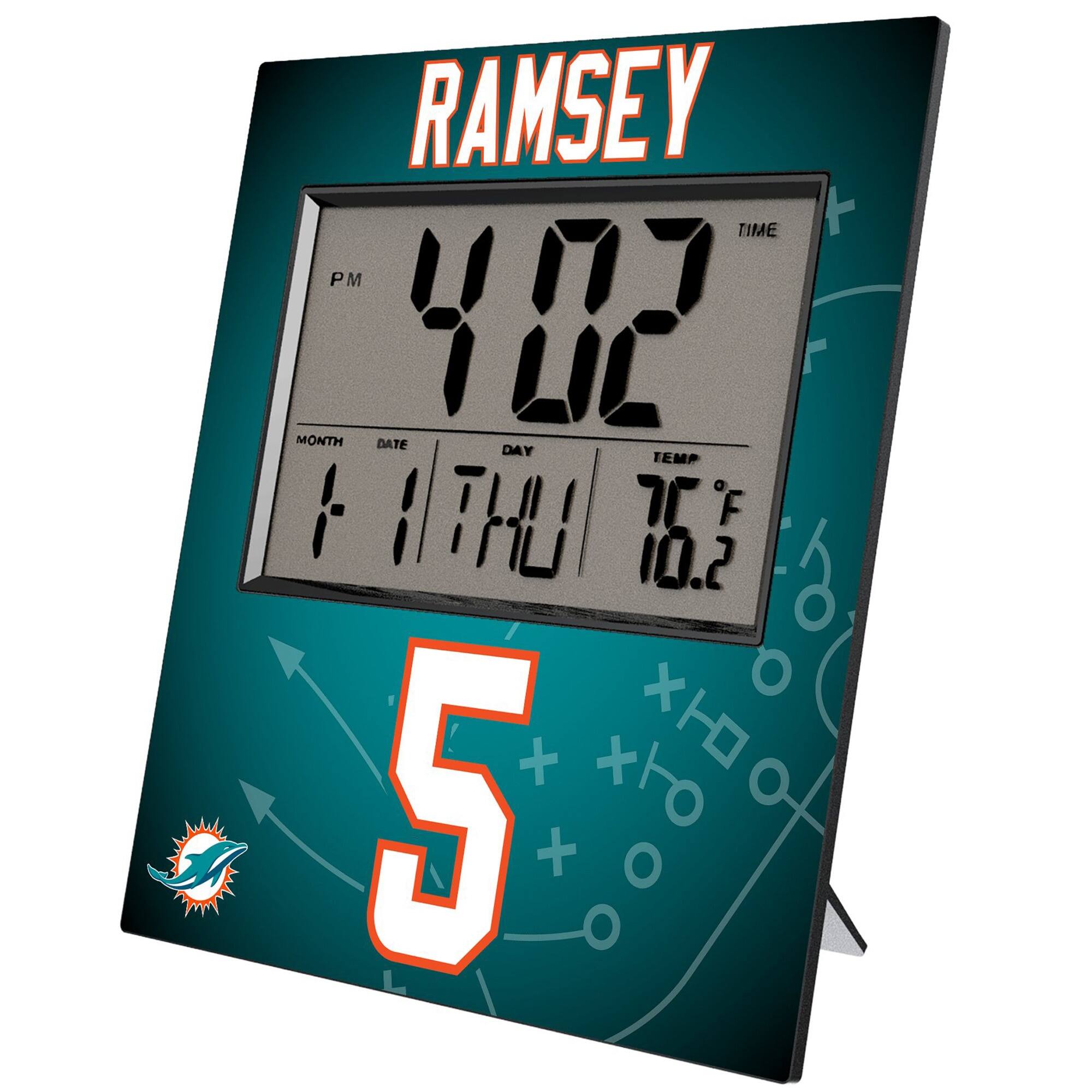 RAMSEY  
PM 4:02  
MONTH 11 DATE 1 DAY THU TEMP 76°F  
5
