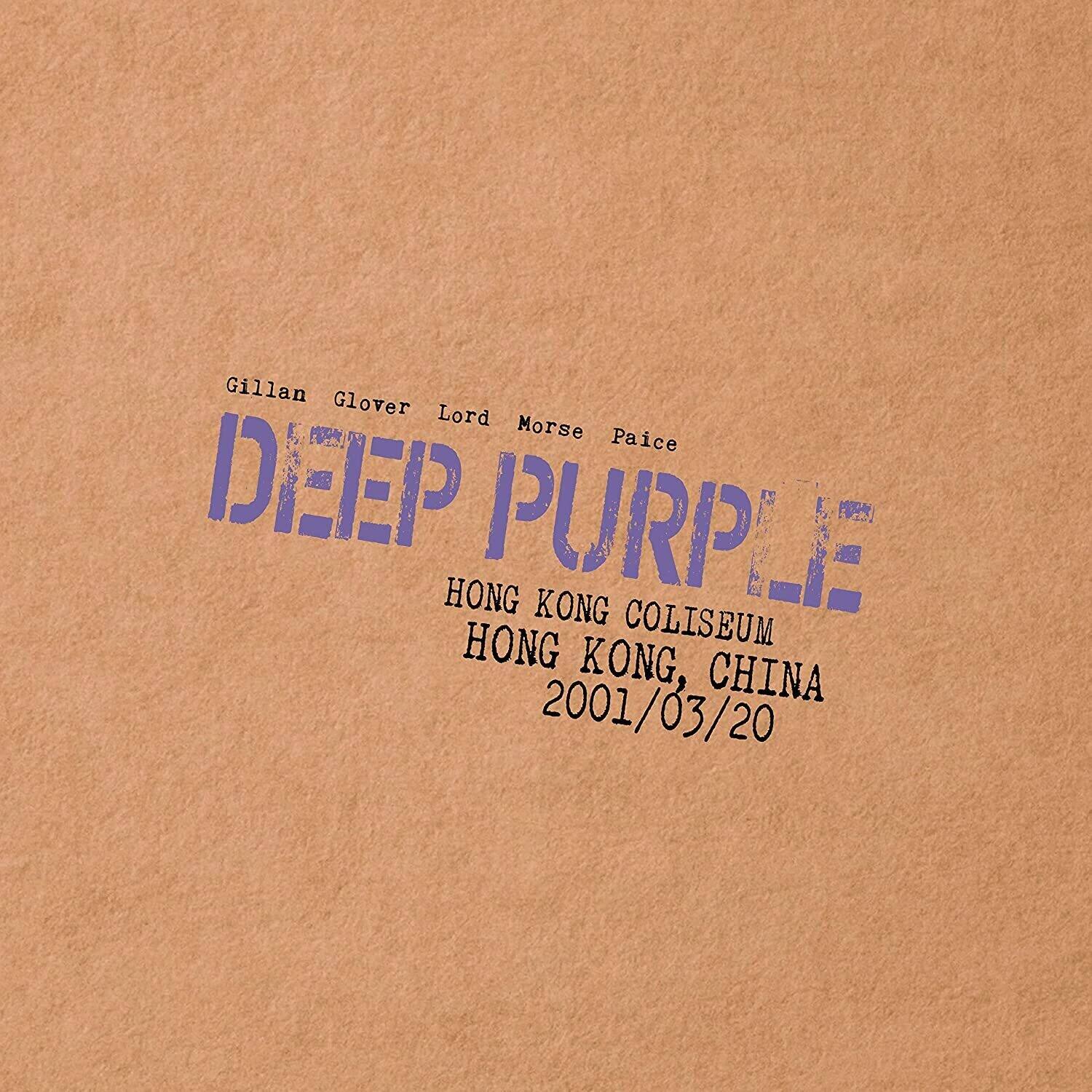 Gillan Glover Lord Morse Paice  
DEEP PURPLE  
HONG KONG COLISEUM  
HONG KONG, CHINA  
2001/03/20