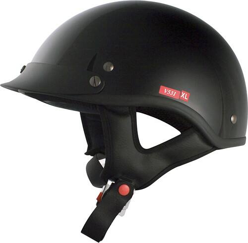 Front Standard. Vcan - Cruiser Half-Face Helmet (Small).