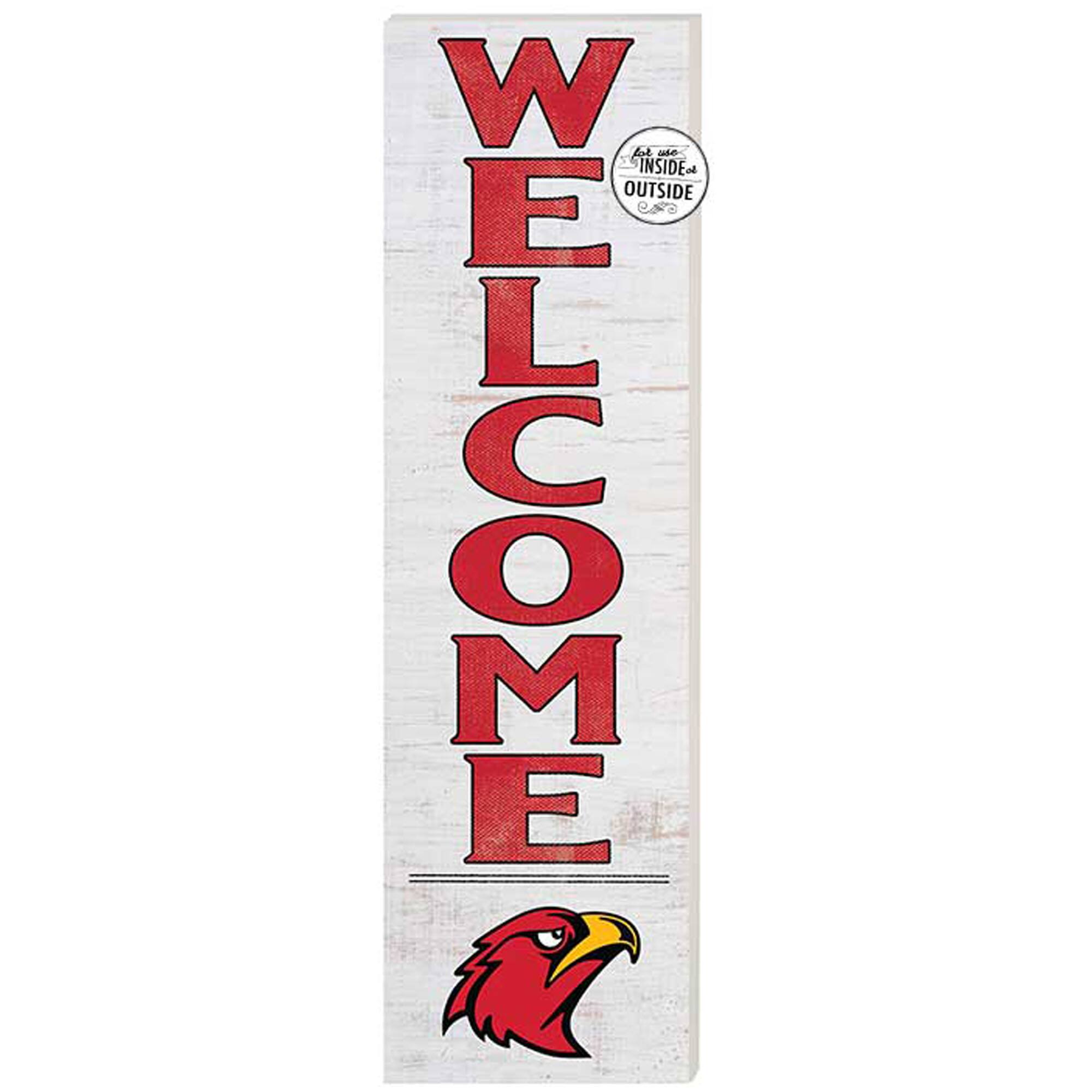 Illinois Tech Scarlet Hawks 10'' x 35'' Indoor/Outdoor Welcome Sign
