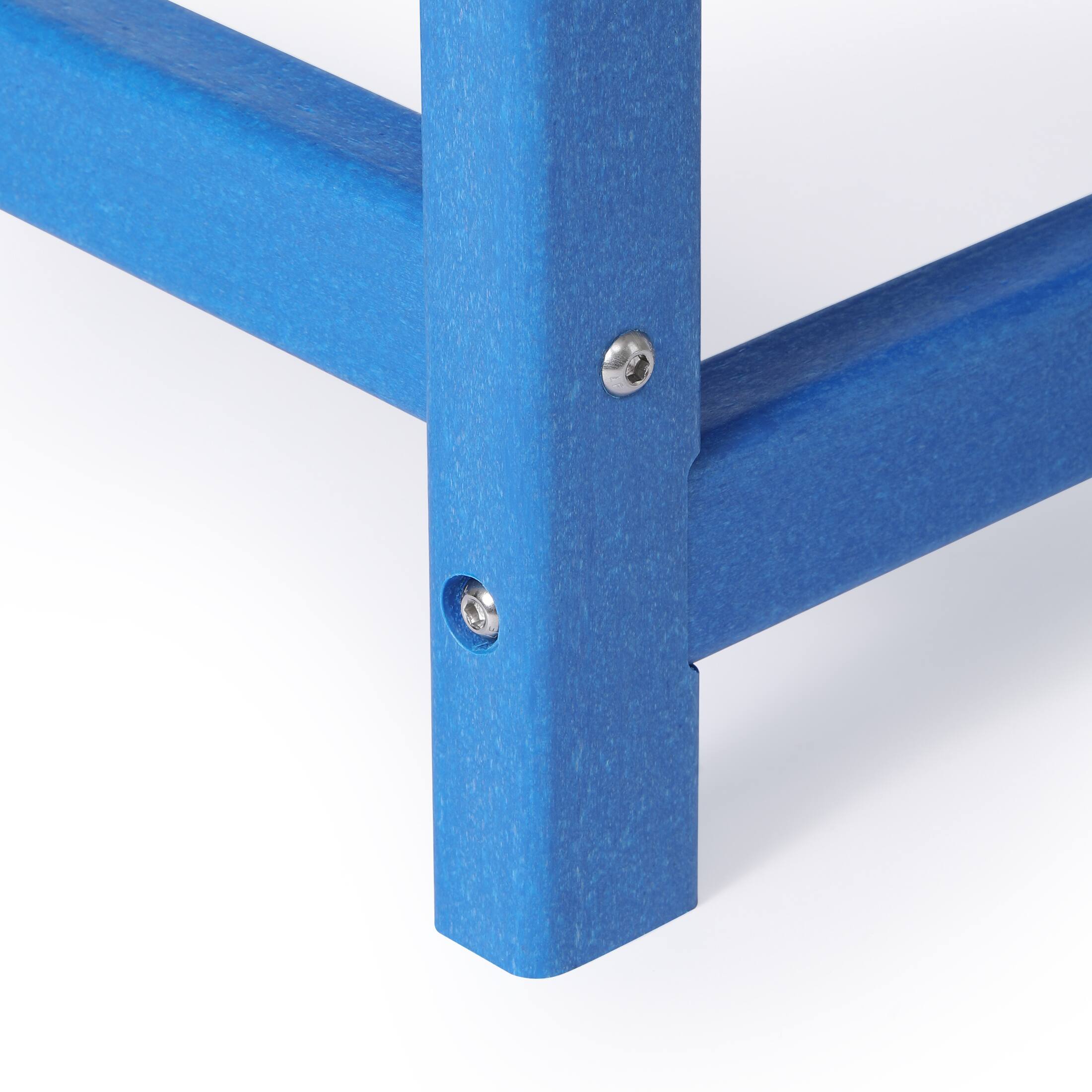 Alt View 6. WestinTrends - WestinTrends Malibu 35" length outdoor Coffee table for Adirondack chair - Pacific Blue.