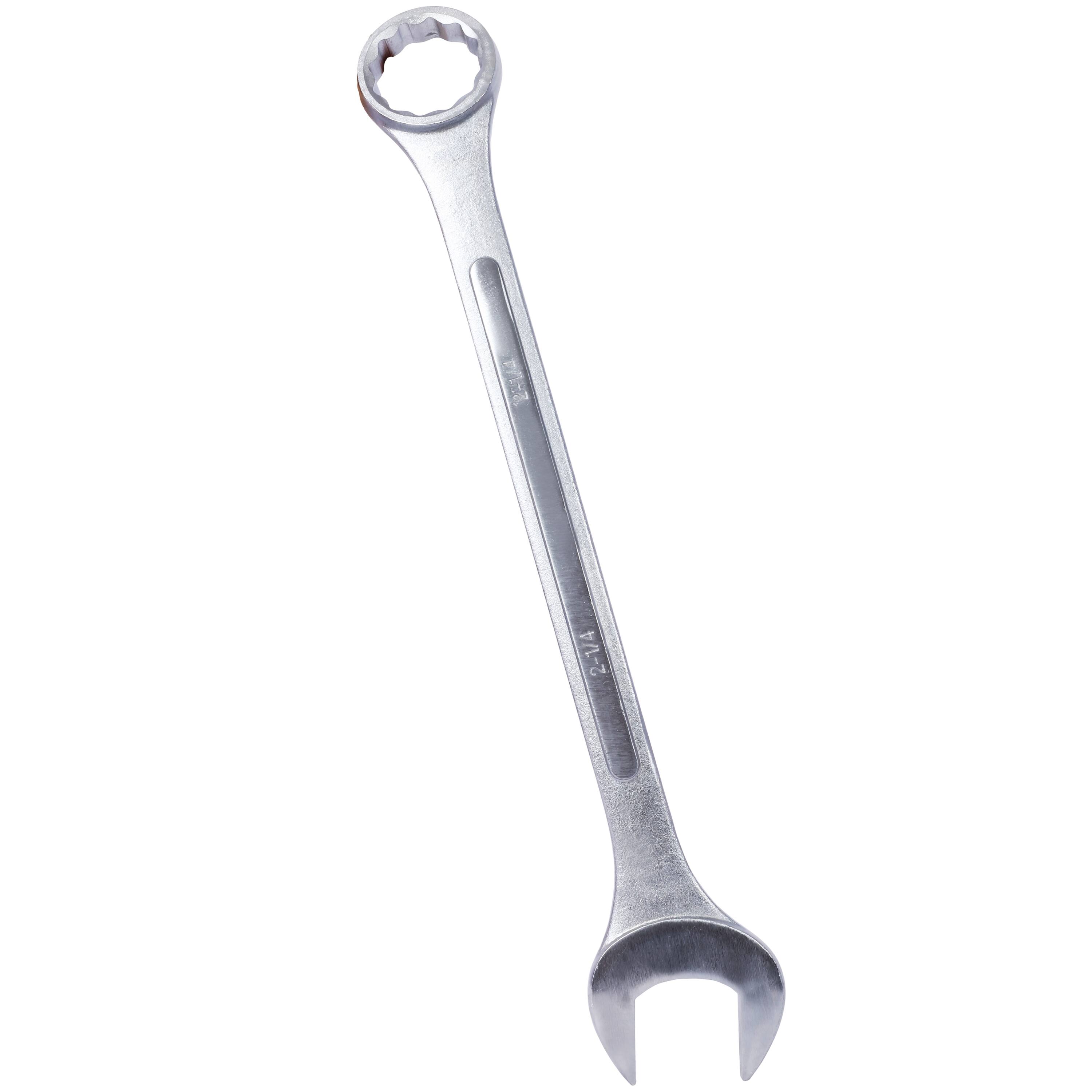Alt View 2. LOVMOR - SAE Jumbo Combination Wrench Set 4 Piece Extra Large Chrome Plated Finish with Storage Bag.