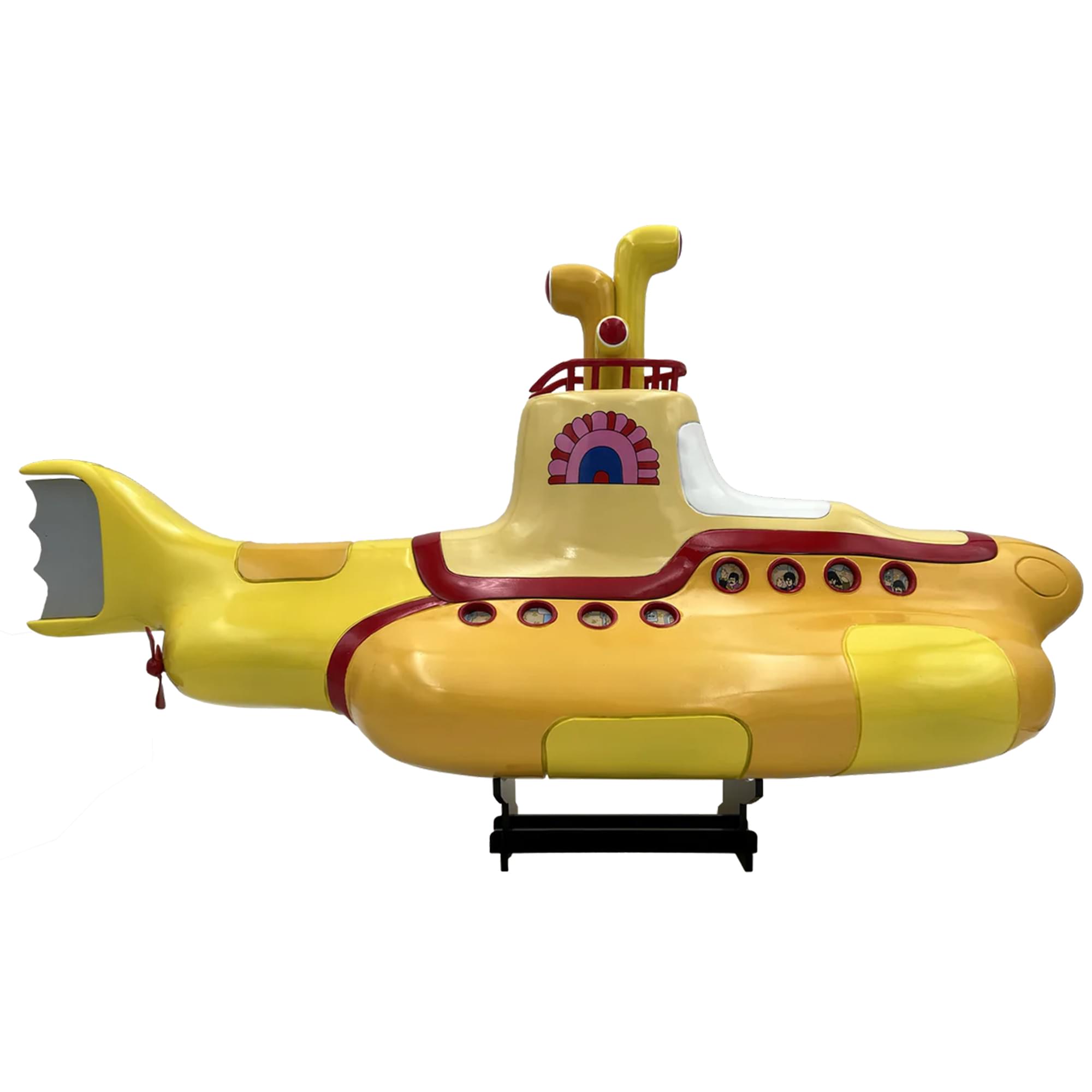 Alt View 10. Factory Entertainment - The Beatles Yellow Submarine Studio Scale Model - Multi-Colored.