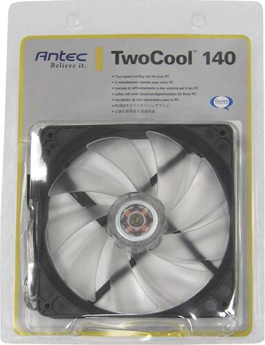 Front Standard. Antec - 140mm Case Fan.