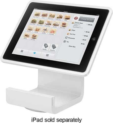 Best Square Stand for Apple® iPad® 2 3rd Generation White A-PKG-0001