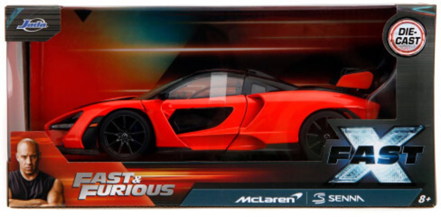 Jade DIE-CAST FAST & FURIOUS FAST McLaren Senna 8+