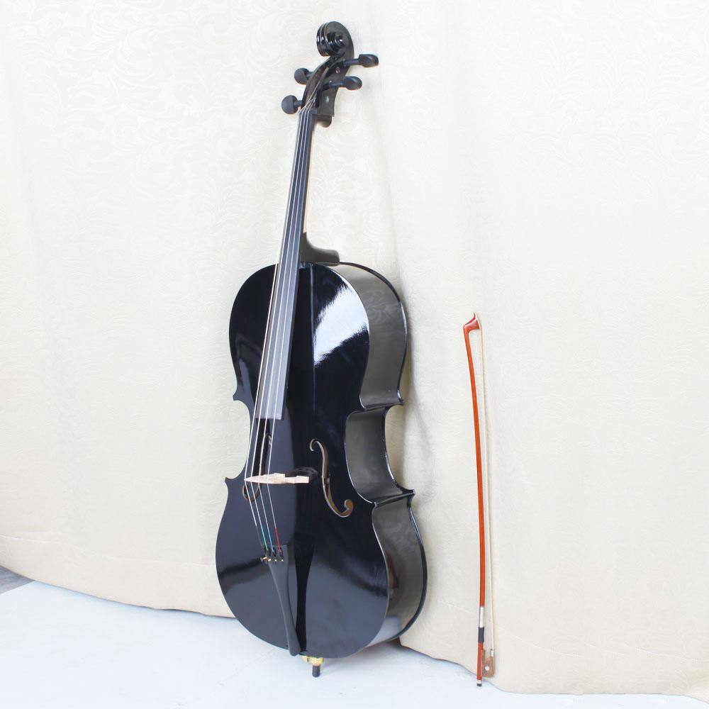 Alt View 2. Winado - 3/4 Violin, Full Size Acoustic Fiddle, Black Beginner Kit with Hard Case, Bow, Rosin, Shoulder Rest, Bridge, Strings.