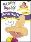 Front Detail. Brainy Baby: Spanish - Simple Words & Phrases (DVD).