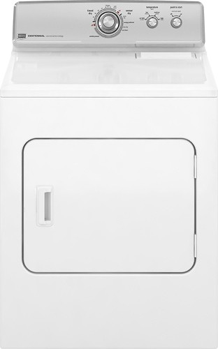  Maytag - 7.0 Cu. Ft. SuperSize Capacity Plus Electric Dryer - White