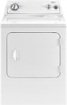 Front Standard. Whirlpool - 7.0 Cu. Ft. 13-Cycle Electric Dryer - White.