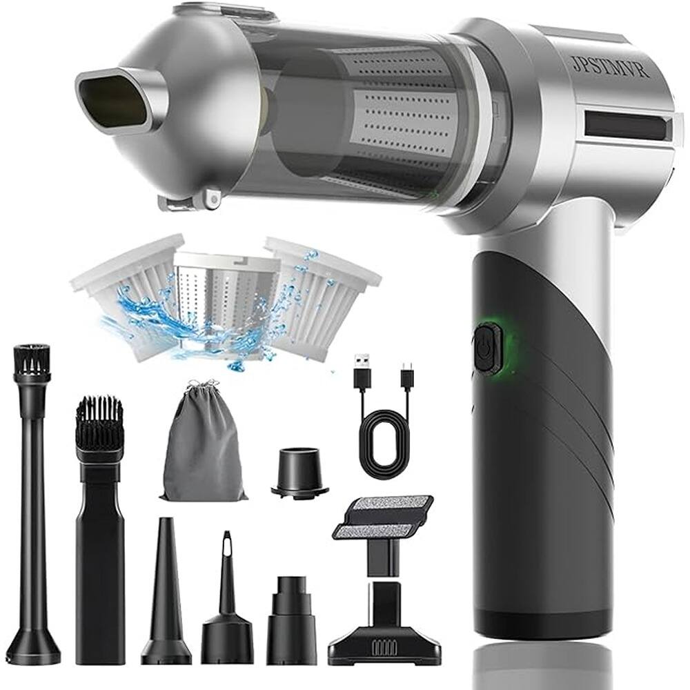 Front. ACJPR - Car Vacuum Cleaner, 18000PA Vacuum Portable Cordless,.