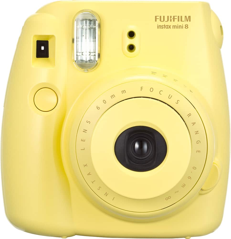 Fujifilm instax mini 8 Instant Film Camera Yellow MINI 8 - Best Buy