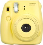 Front. Fujifilm - instax mini 8 Instant Film Camera - Yellow.