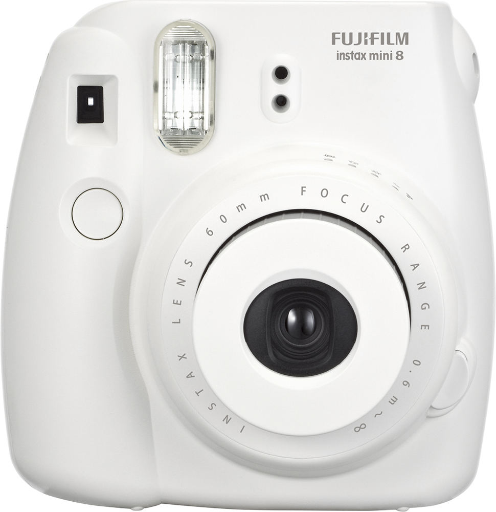 Verdeelstuk Keizer Historicus Fujifilm instax mini 8 Instant Film Camera White 16273398 - Best Buy