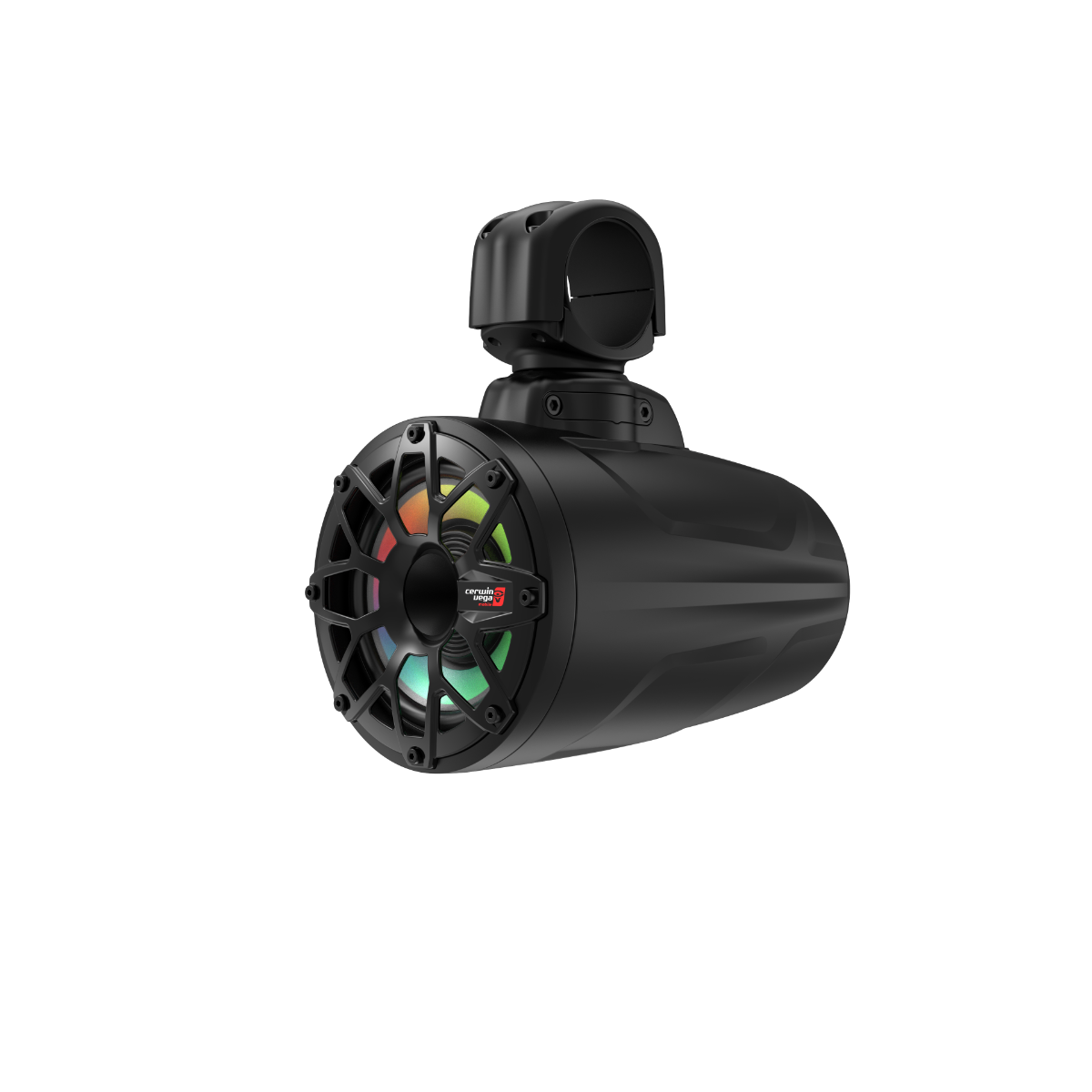 Angle. Cerwin Vega - Cerwin Vega - SL65F4B RPM Stroker 2-Way 6.5" Long Pod Speaker System (Pair) - Black - Black.