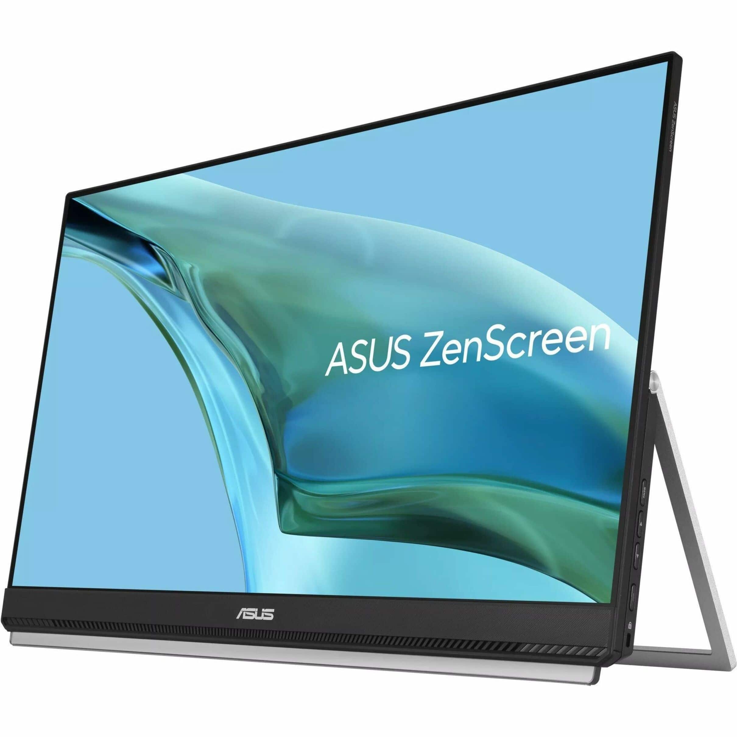 ASUS - ZenScreen 24" FHD IPS 75Hz Portable Monitor (HDMI, USB-C) - Black - Front_Zoom
