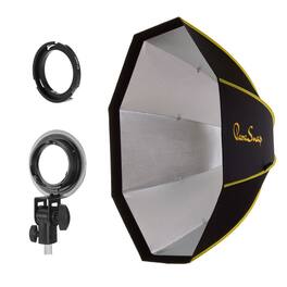 Glow - ParaSnap 44" Octa Softbox with Adapter for XPLOR 300 Pro, Godox ML60