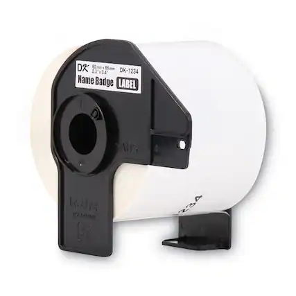 DK 60mm x 86mm
2.3" x 3.4"
DK-1234
Name Badge LABEL
ABS
brother
USP5435658