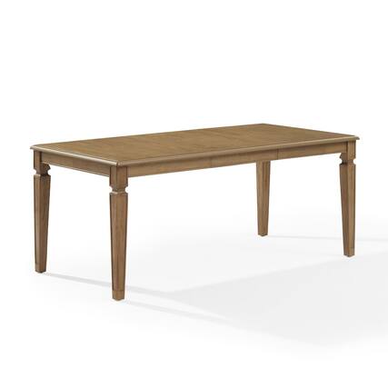 Front. Crosley Furniture - Katia Dining Table In Driftwood - Brown.
