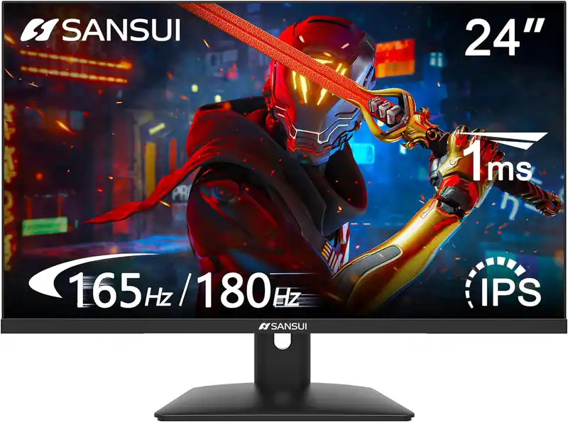 SANSUI 24" P PR 1ms 165Hz/180Hz IPS