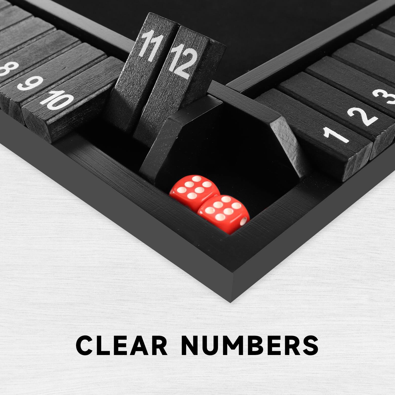 8 9 10 11 12 123 2 1 CLEAR NUMBERS