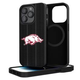 Keyscaper - NCAA - Arkansas Razorbacks Primary Logo iPhone Magnetic Bump Case - 15 - Black
