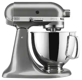 KitchenAid - Artisan® Series 5 Quart Tilt-Head Stand Mixer, KSM150PS - Medallion Silver