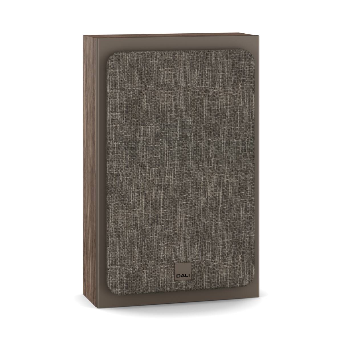 Angle. DALI - DALI Sonik On-Wall Speakers (Pair) - Walnut - Walnut.