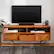 Alt View 17. Walker Edison - 58" Mid-Century Modern 3-Drawer Wood TV Stand for TVs up to 65" - Caramel.