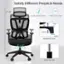 Satisfy Different People & Needs: 46" - 50" 360 Adjustable Height, 360 Swivel Seat, Up/Down Free, Lock Adjustment Lever, 360 Stable Gas Rod.