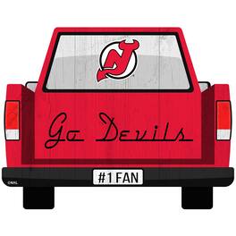 Fan Creations - New Jersey Devils 12'' x 12'' Truck Back D-cor - Multicolor