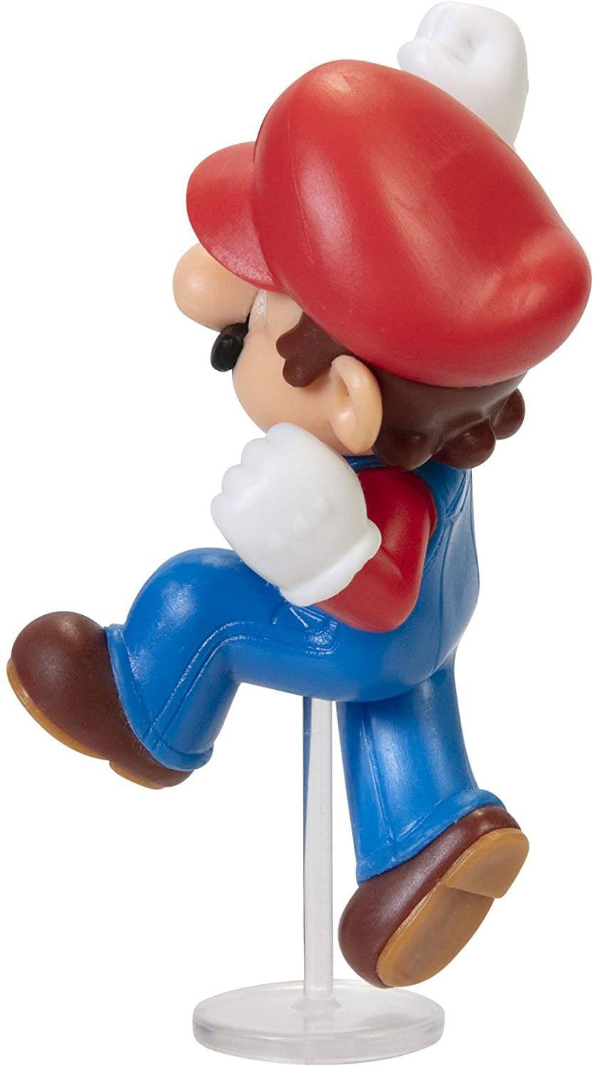 Alt View 1. Jakks Pacific - Super Mario World of Nintendo 2.5 Inch Figure | Jumping Mario - Red.