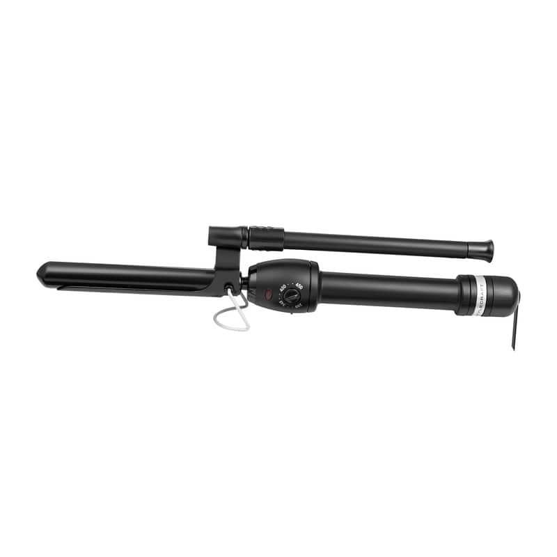 StyleCraft - Stay-Temp Gold Marcel Curling Iron 3/4"-inch - Black