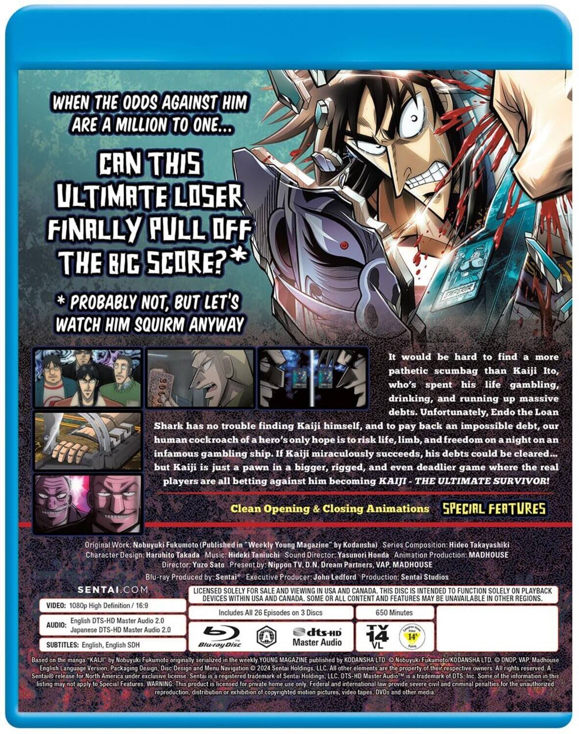 Alt View 1. Kaiji - Ultimate Survivor: Season 1   - BLU-RAY.
