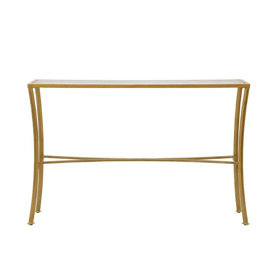 Console Table 36 Carolina Chair & Table Palin Glass Top Console Table Antique Gold ...