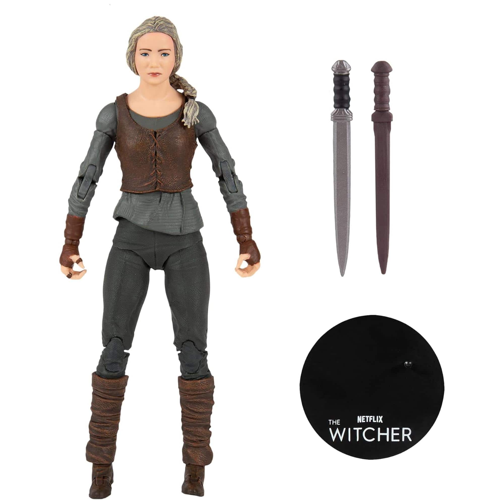 CroJack Capital - The Witcher Netflix 7-Inch Scale Action Figure | Ciri - Multi-Colored
