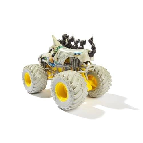 Back. Monster Jam - Monster Jam Official 2025 Series 40 Tempest Steed 1:64 Diecast Monster Truck Toy for Boys & Girls Ages 3+ - Gray.