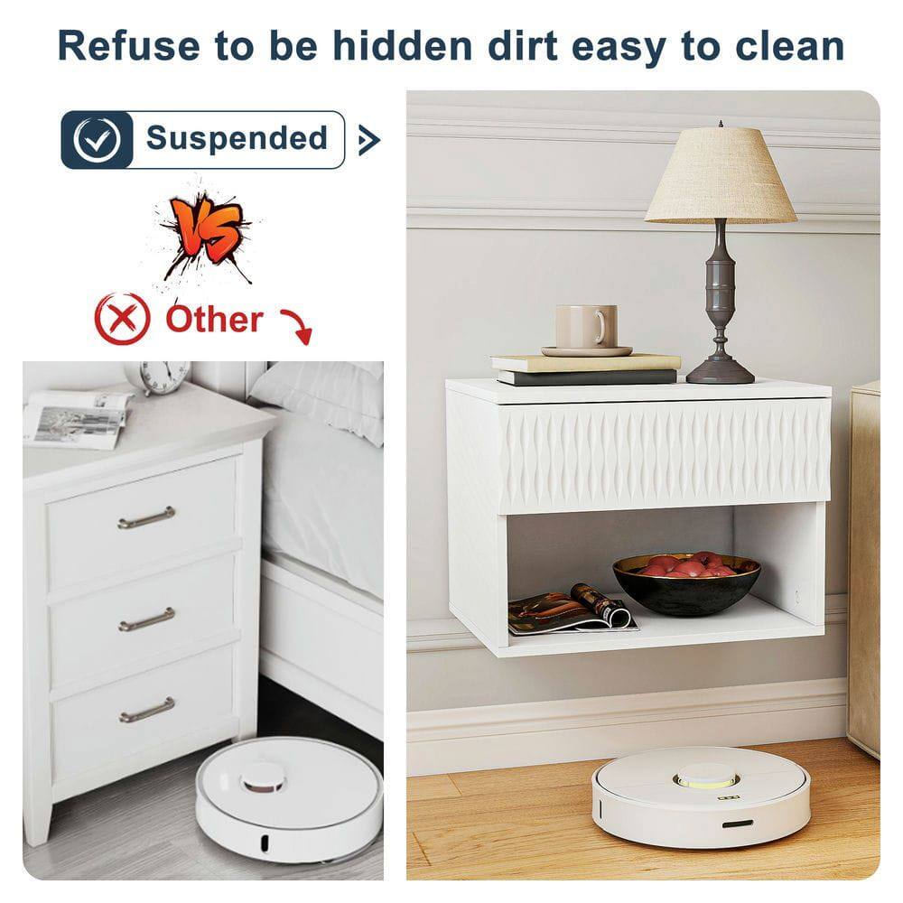 Refuse to be hidden dirt easy to clean

Suspended

VS

Other