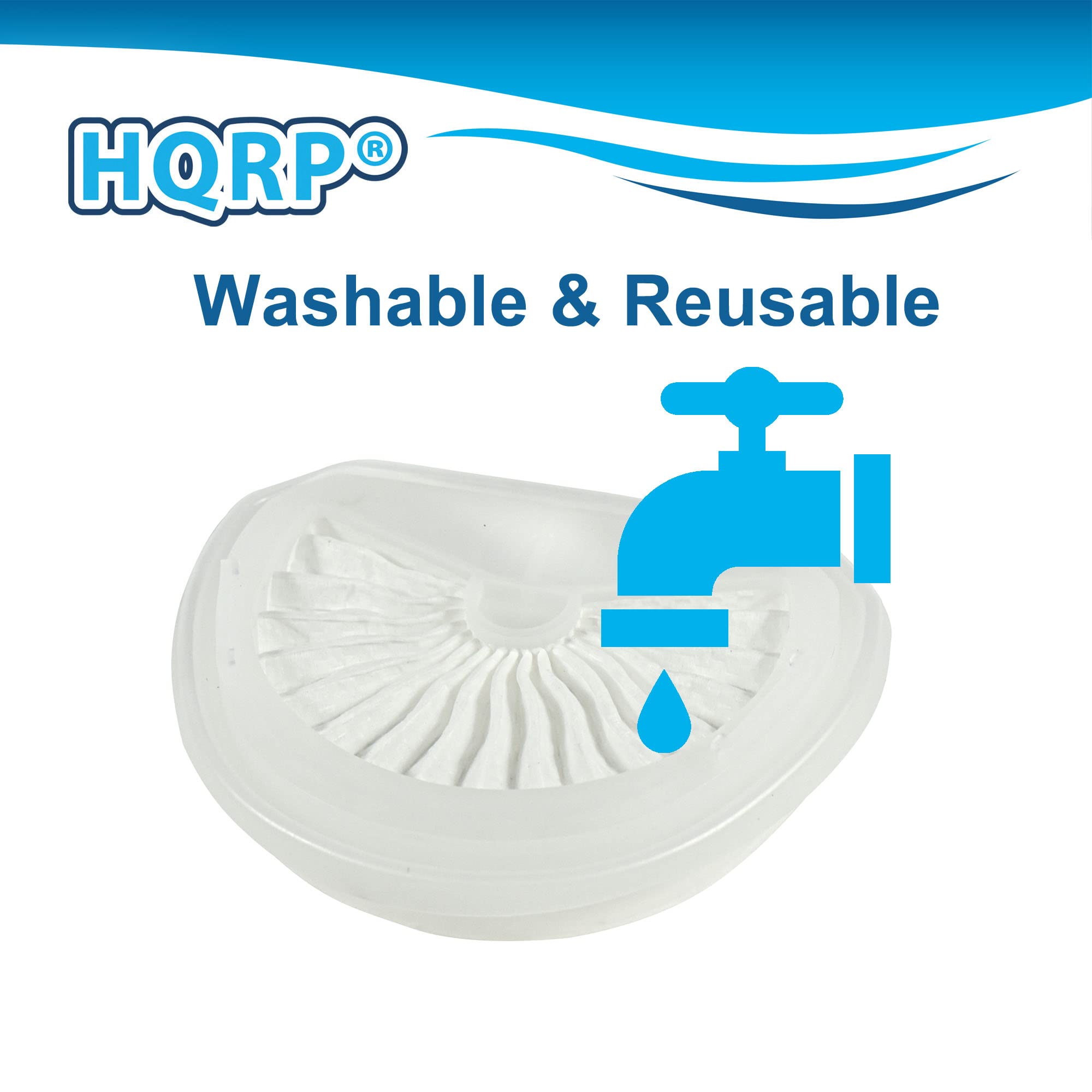 HQRP®  
Washable & Reusable