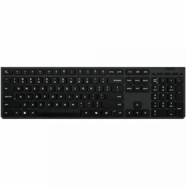 Lenovo - Professional Wireless Rechargeable Keyboard-US English - Wireless Connectivity - Bluetooth/RF - 2.40 GHz - USB - Gray