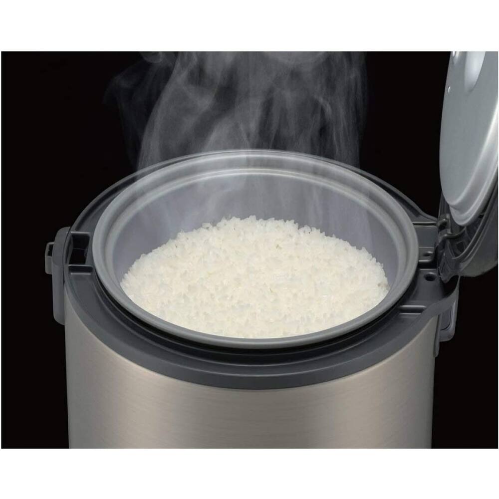 Alt View 1. Tiger - Tiger JNP-S15U Stainless Steel 8-Cup Conventional Rice Cooker (Urban Satin) - Stainless Steel.