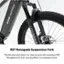 LECTRIC RST Renegade Suspension Fork The first and only e-bike in its class to come with a premium RST Renegade Front Fork including 80mm of suspension travel.