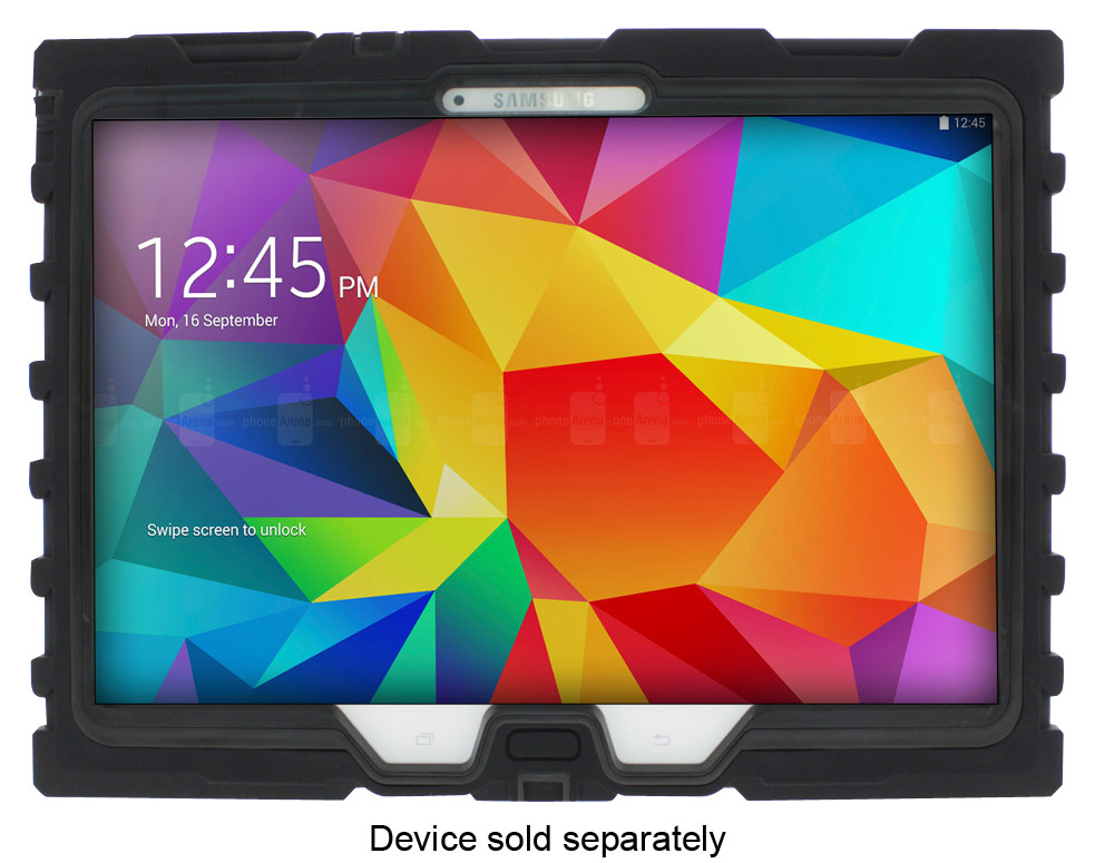 veteraan moeilijk Goneryl Best Buy: Hard Candy Cases ShockDrop Rugged Case for Samsung Galaxy Tab 4  10.1 Black SD-SAM410-BLK-BLK