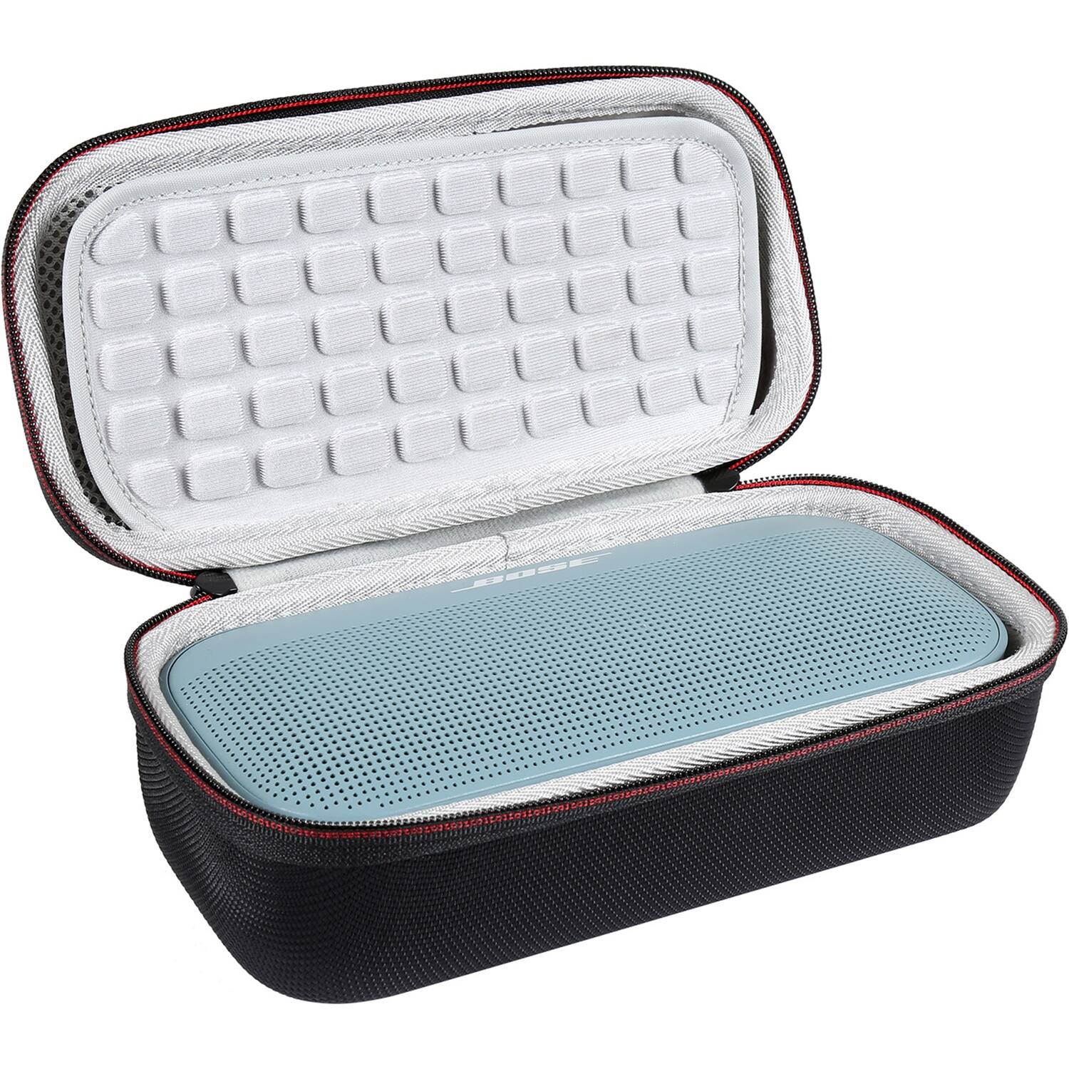 Alt View 11. SaharaCase - Travel Carry Case for Bose SoundLink Flex (1st & 2nd Gen) Portable Bluetooth Speaker - Black.