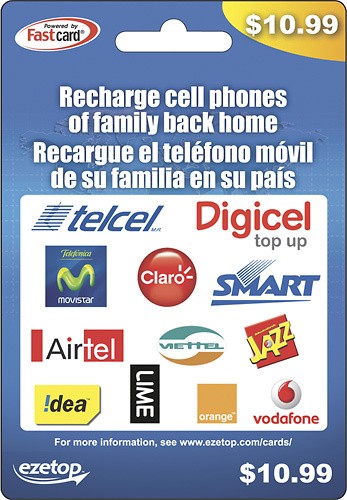 International Mobile Recharge, Mobile Top-Up Online