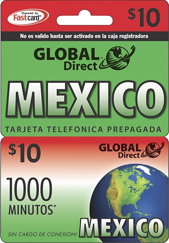  Global Direct - $10 Prepaid Long Distance Calling Card