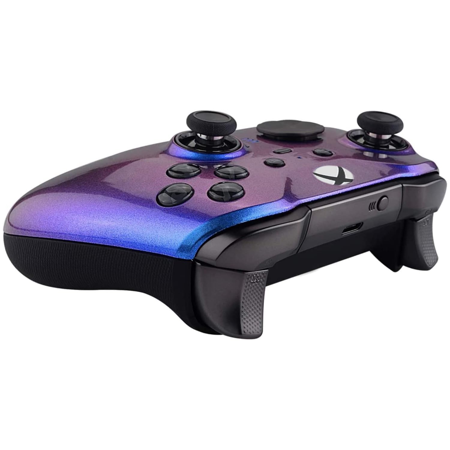 Back. Custom Controllerzz - Custom Elite Series 2 Wireless Controller for Xbox Series X, Xbox Series S, Xbox One - Chameleon.
