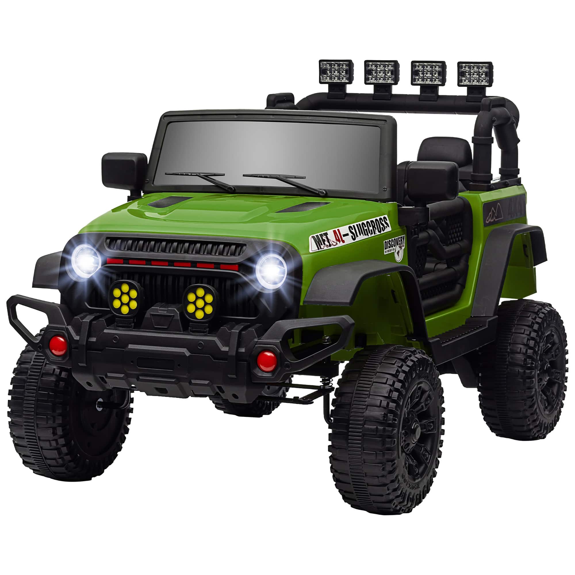 HONGGE - Kids 12V Electric Ride On Car with Parent Remote Control and Shock Absorbing Wheels for Ages 3 to 6