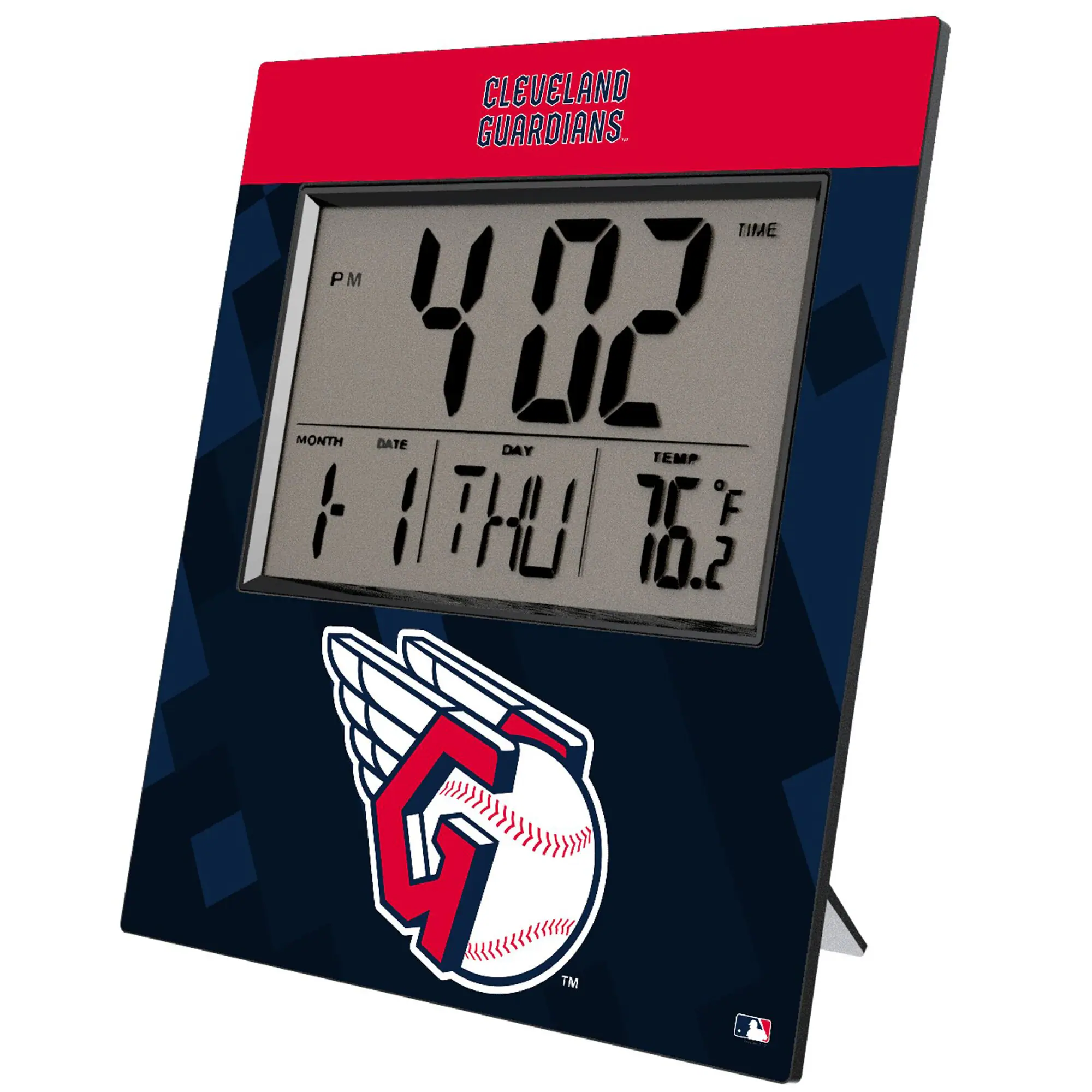 CLEVELAND GUARDIANS

TIME 4:02 PM

MONTH 1

DATE 11

DAY THU

TEMP 76°F

10.2