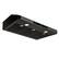 Angle. Onefly - 36 inches - Externally Vented - Under Cabinet Range Hood - Black stainless steel.